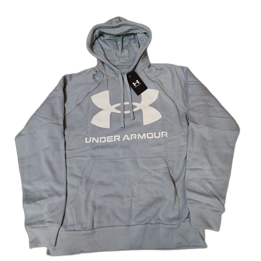 Under Armour Pullover Hoodie Men’s Medium Light Blue